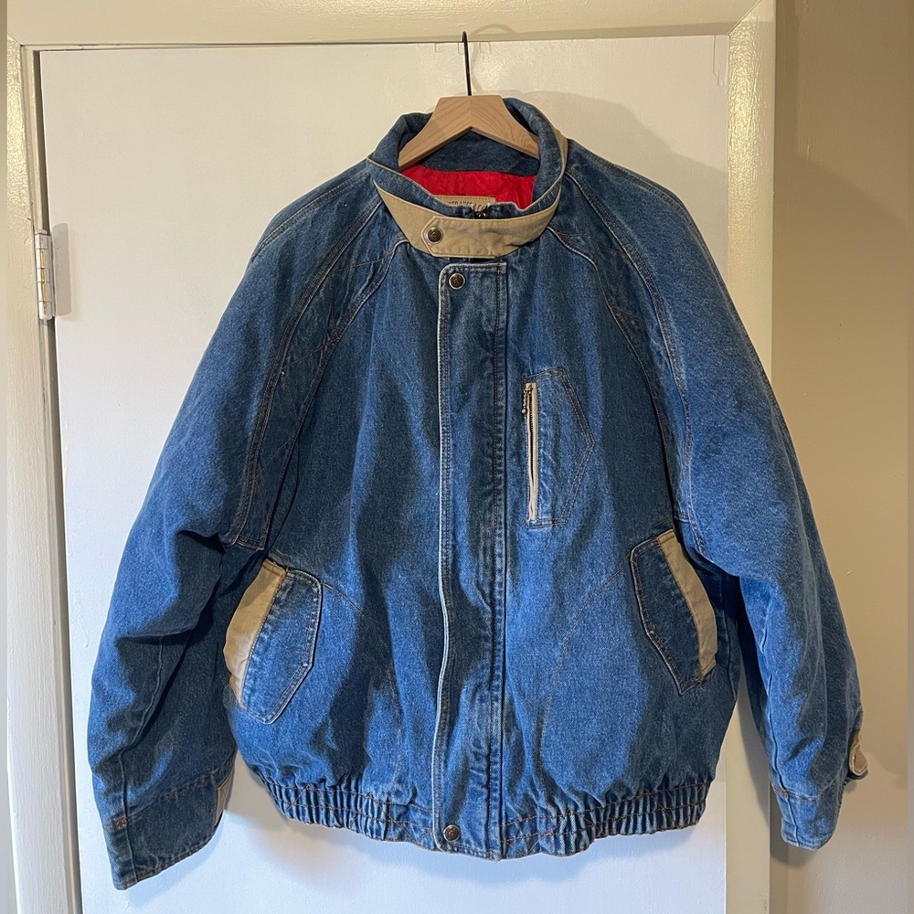 Vintage 80’s Levi Strauss & Co. Silvertab Denim Jacket - Size XL
